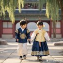 한복이 너무 이쁜 황금비단의 가족 한복대여 가격과 후기