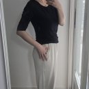 152 | 가정의달 +세일 스파오키즈 와플 와이드팬츠 152cm 키작녀엄마 바지 후기