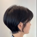 예쁜 뒷라인을 만들으려면 필수인 볼륨 숏단발펌 디자인 후기 카이정헤어 향동점 유인영 부원장