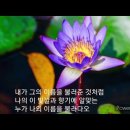 [유튜브] 꽃 / 김춘수 이미지