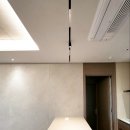 CU 춘천E편한점 | 7년차 준신축, e편한세상춘천한숲시티 45평형 부분 인테리어는 무몰딩 (라운드) 우물천장과 실링팬으로