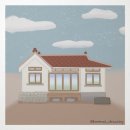 금사리 빨간지붕집 이미지