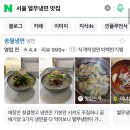 정천냉면 | 천호, 송월냉면 / 식객 허영만의 백반기행에도 나온 서울 열무냉면 맛집