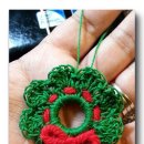 코바늘 크리스마스 소품 만들기 이미지