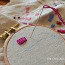 나만의 힐링타임 프랑스 자수 이미지