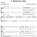 [성가악보] Behold the Lamb / Blessed are the pure in heart [Joel Raney] 이미지