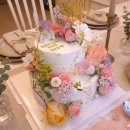 일산로358번길 | 홈파티 2단 생화케이크 일산 두잇두잇 맞춤 주문제작 예약 후기