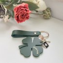 네잎클로버 | 돌리버튼 네잎클로버 키링 후기 감성 가득한 가죽키링 추천