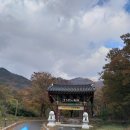 신원사 버스정류장 이미지