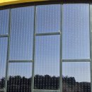 서귀포초등학교 | 제주 서귀포 초등학교 체육관 조류충돌방지필름 버드 테이프 시공