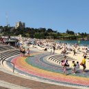 센트럴프라자(북쪽 출입구 앞) | 쿠지비치 가는 방법 및 후기 Coogee Beach (자일스 배스 무료 락풀 천연 암석 수영장 Giles Baths)