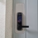 씨스텍 | 솔리티 도어락 무타공번호키 SM-500 대전 둔산동 열쇠에서 목련아파트에 방문 설치