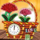 스칸디아모스 카네이션 바구니 만들기 이미지