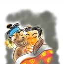 삼고