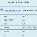 한국의 성씨와 이름 이미지