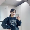 URBAN FIT | 뉴발란스 UNI 레터로고 그래픽 맨투맨 URBAN FIT 후기 ♪ (블랙프라이데이)