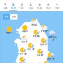 오늘의 날씨 🌞☔️☃️. 2023년 10월 20일 금요일 이미지