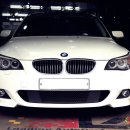 BMW 528i 앞범퍼 앞 라이트 사고 수리 / 일산자동차카스킨랩핑전문점 랩 LAP 이미지