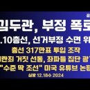 김두관, 부정선거 폭로/4.10총선 부정,수면 위로/총선 317만표 투입/내란죄라고? 홍준표 격분...12.18수 [공병호TV] 이미지