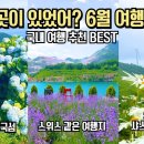 국내 여행 추천 놓치면 후회할 6월 여름 여행 명소 BEST 10 이미지