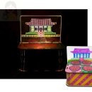 LED조명 아크릴 공예 이미지