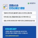 코로나19안전위험요인 안전신문고 앱으로 신고하세요 이미지