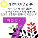 행운의 숫자 7입니다 이미지