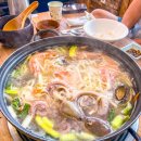 대부도 칼국수 맛집 전통우리밀칼국수 4인세트 후기 feat. 낙지탕탕이, 만두