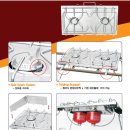 [진영] 슬림쿡 트윈 스토브 (액출식) 이미지