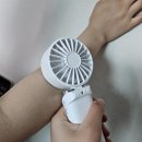 얼음처럼 차가운 디센느 냉각선풍기, 5000mAH 대용량배터리 여름필수템 휴대용선풍기 후기
