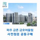 금호약국 | 파주 금촌 금호어울림 사전점검 공동구매 &#34;홈케어광&#34;
