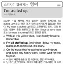 I'm stuffed up(코가 막혔어요) 이미지