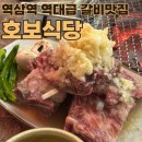 호보식당 | 역삼역 마늘갈비 맛집 호보식당, 회식하기 좋은 갈비집 후기