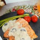 연어스테이크 만들기 에어프라이어 연어구이 굽는법 타르타르 소스 만들기 이미지