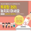 제 19대 대통령 선거/사전투표 벙개 이미지