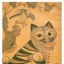 채색 우리 민화 이미지