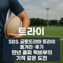 꼴찌 | SBS 금토드라마 트라이 줄거리·후기 | 만년 꼴찌 럭비부의 기적 같은 도전