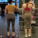 여자하체운동 비교변화/전후 비포에프터/마이짐뚝스pt/다이어트감량-12kg 하체후기편