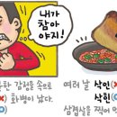 [208] '삭이다'와 '삭히다' 이미지