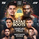 UFC 바쿠 / 복싱 자야스 vs 에니스 28일 하루 검색 관심도 비교 이미지