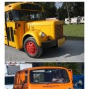 노란색 스쿨버스(학교 통학 버스)의 역사 이미지