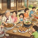 민여사댁 | [오늘N] 부안 14명 대가족의 생일 잔치! 100년 씨간장 잡채와 팥죽 (한상 잘 차렸습니다)