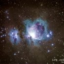 M42 오리온 대성운 이미지