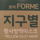 (주)지구별커머스 | 포미 지구별 마스크(황사방역) kf94 대형 착샷 후기