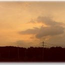 석양(고갯마루 식당에서) 이미지