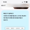 아이폰 ios17로 업뎃하고 나서 이미지