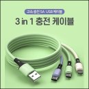 3in1 멀티 충전케이블 이미지