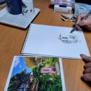 어반스케치 펜드로잉 이미지