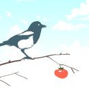 까치밥 이미지