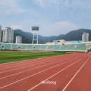 구덕운동장 주경기장 트랙 이미지